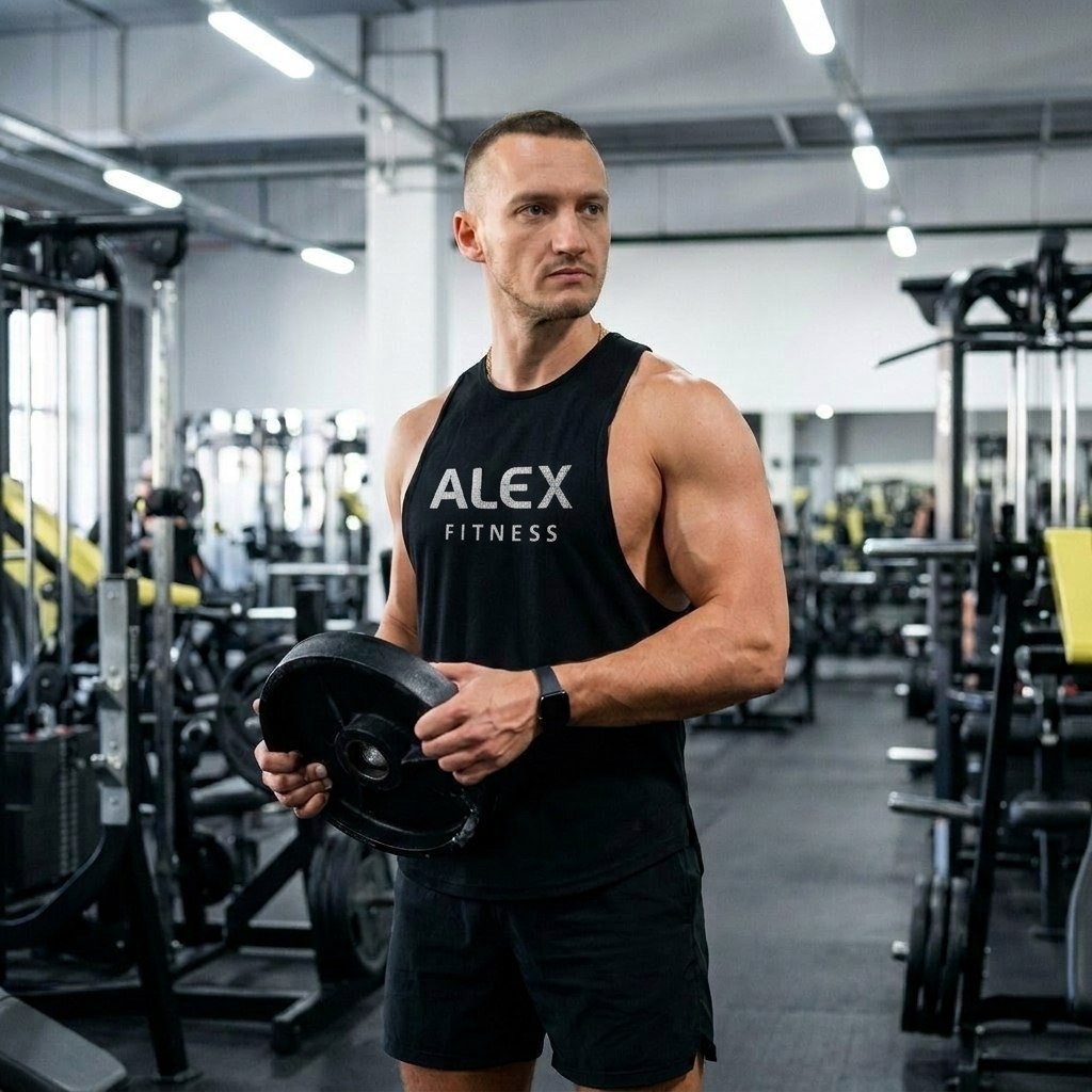 Дмитрий Пушкин в зале Alex Fitness